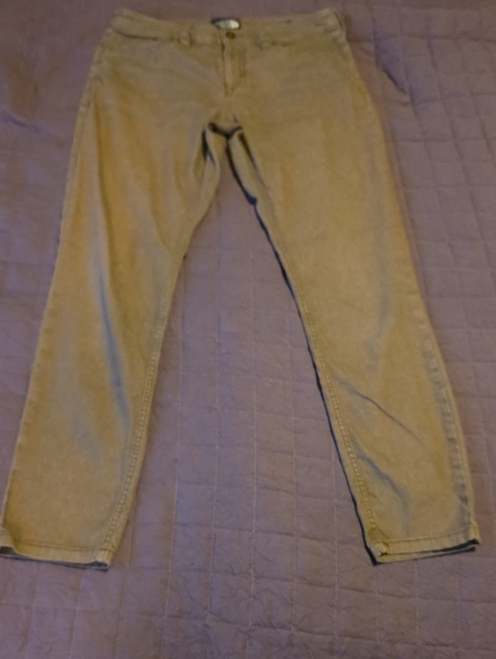 The North Face Skinny Jeans in Olive Green